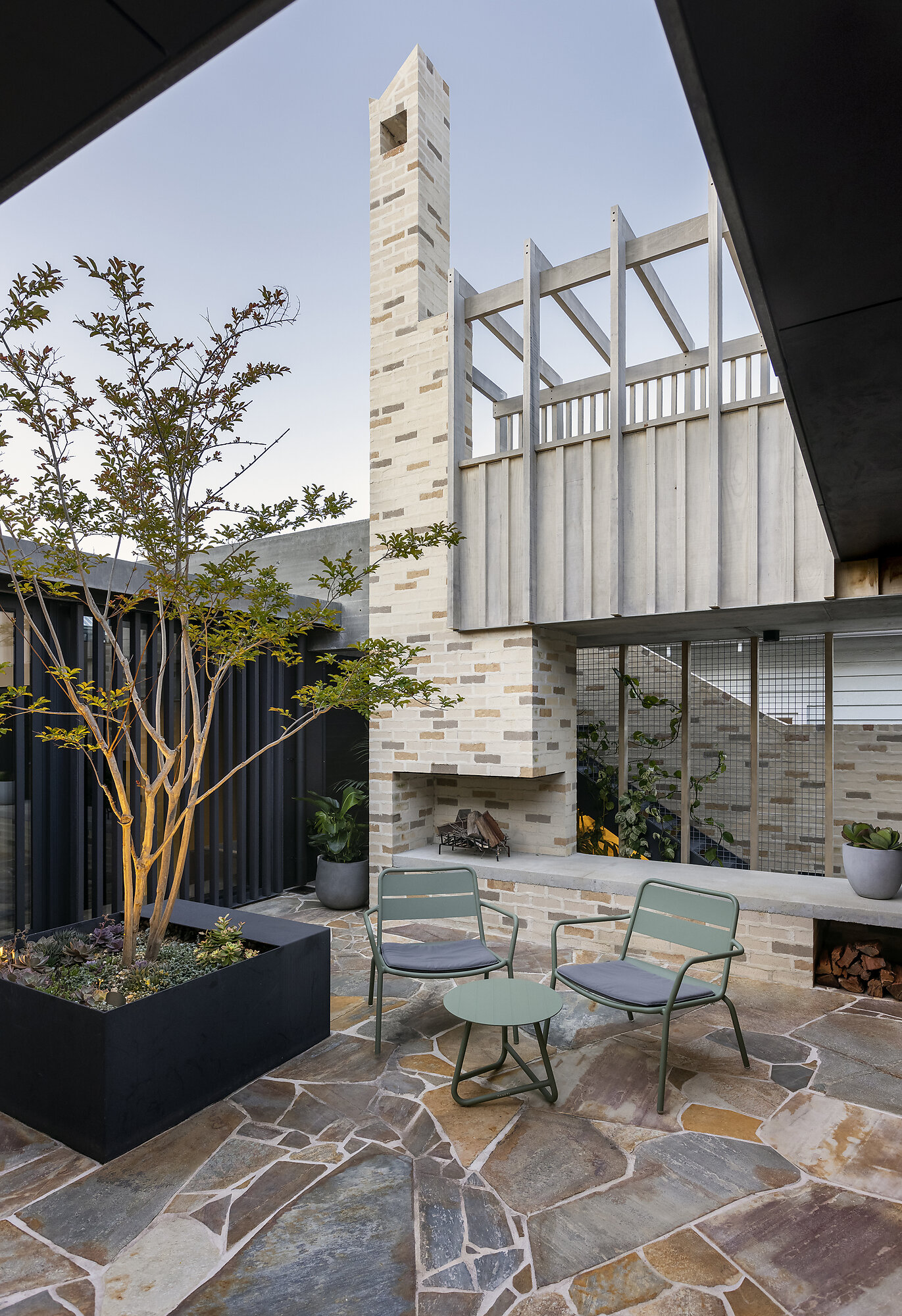 Interior photograph of Higham Road House by Bo Wong